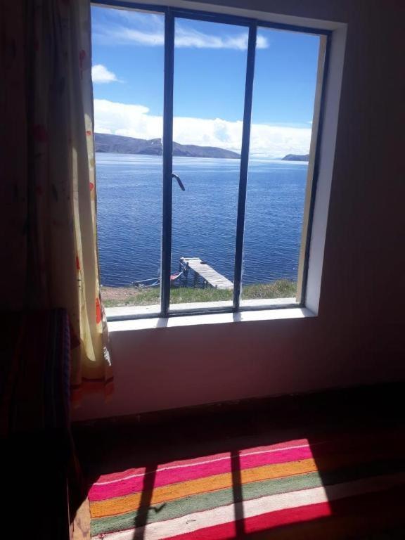 Hostal Luna Del Titikaka En Isla De La Luna Bolivia Hotel Buitenkant foto