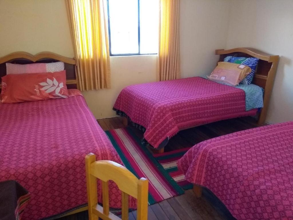 Hostal Luna Del Titikaka En Isla De La Luna Bolivia Hotel Buitenkant foto