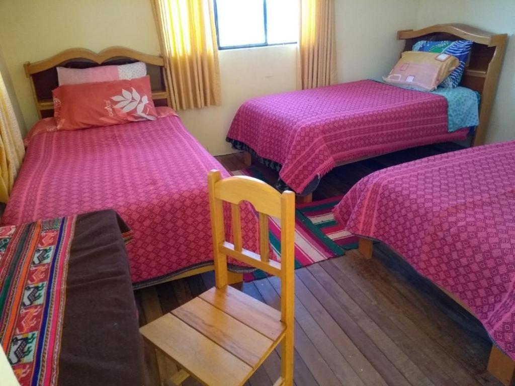 Hostal Luna Del Titikaka En Isla De La Luna Bolivia Hotel Buitenkant foto